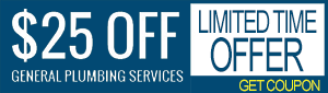 $25 off general plumbing services coupon